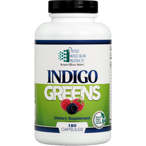 Indigo Greens 180 Capsules Ortho Molecular