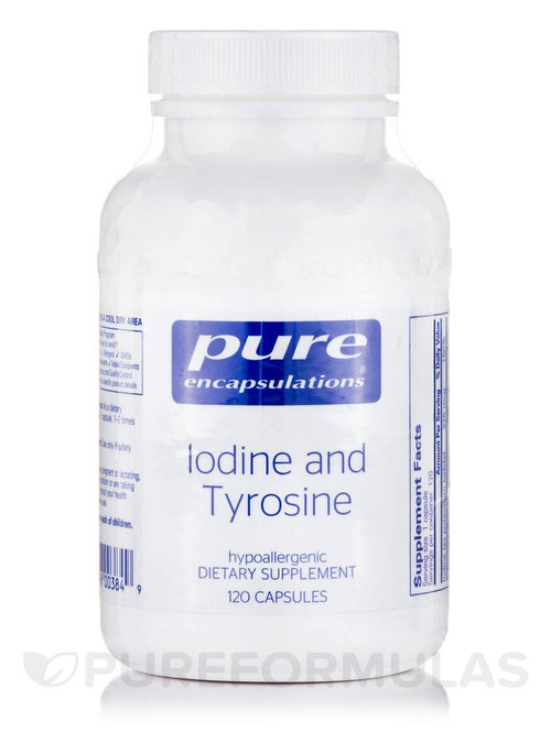 Iodine and Tyrosine 120ct