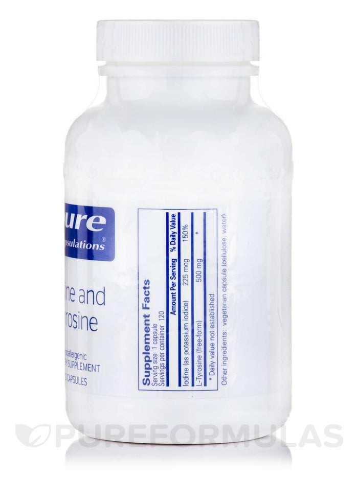 Iodine and Tyrosine 120ct