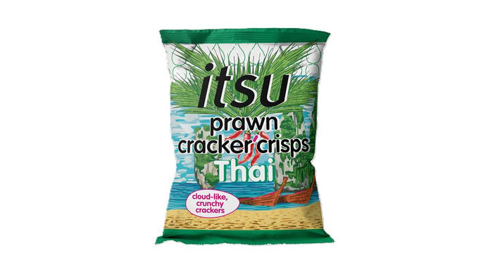 Thai Sweet Chilli Prawn Cracker Crisps Sharing Bag 60g