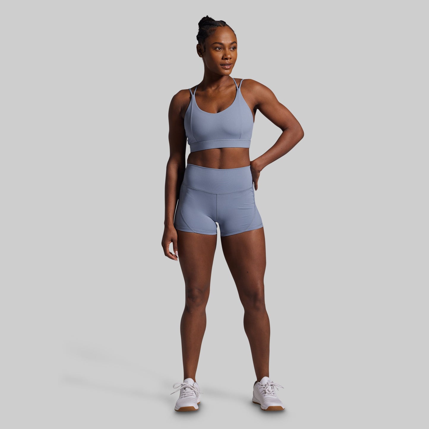 Your Go To Booty Short Set (Nickel)