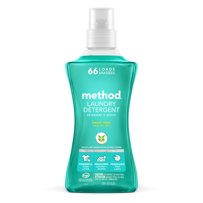 laundry detergent 1.58L - beach sage