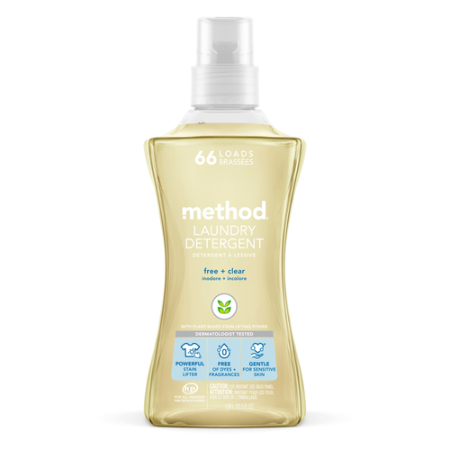 laundry detergent 1.58L - free & clear