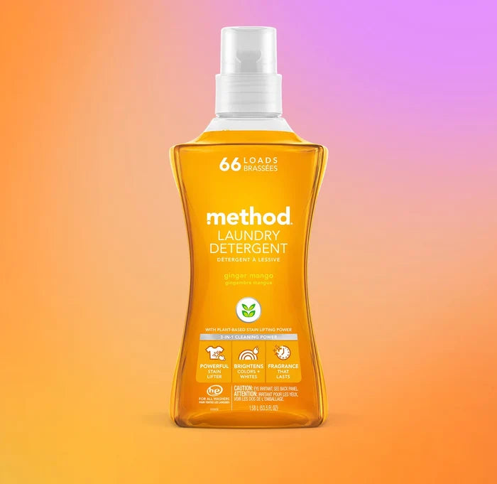laundry detergent 66 loads 1.58L - ginger mango