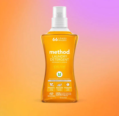 laundry detergent 66 loads 1.58L - ginger mango