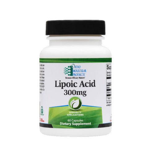 Lipoic Acid 300mg 60ct Ortho Molecular