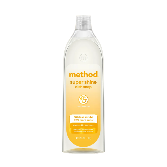 liquid dish soap 473ml - coastal citron