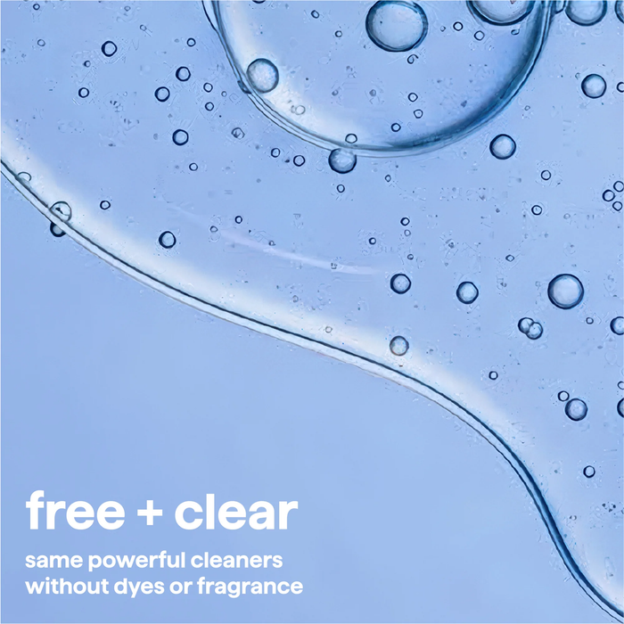 liquid dish soap 473ml - free & clear