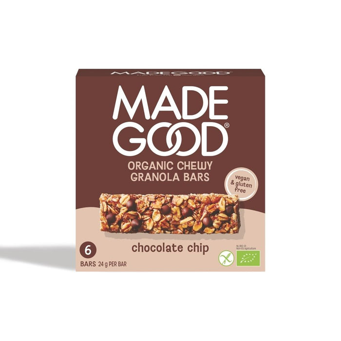 MadeGood Granola Bar Chocolate Chip 6 x 24g Multipack