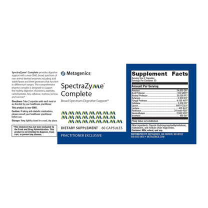 Metagenics SpectraZyme Complete 180ct