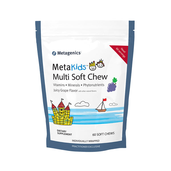 Metakids Multi Soft Chews 60ct Ortho Molecular