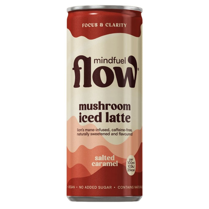Mushroom Latte Salted Caramel 250ml Caffeine-Free