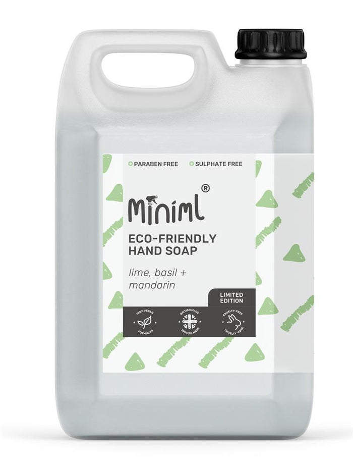 Lime Basil & Mandarin Hand Soap 5L Refill