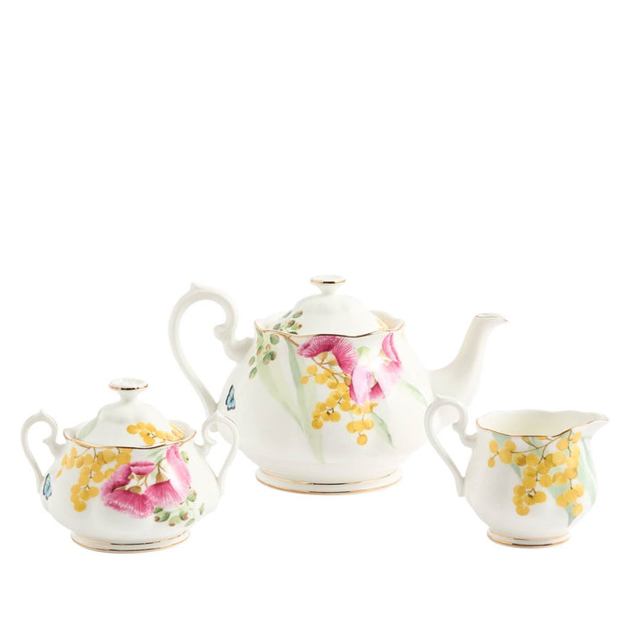 Miranda Kerr Australiana Teapot Sugar Cream 3PCS