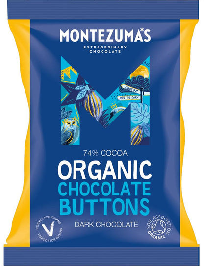Organic Dark Chocolate Buttons 120g