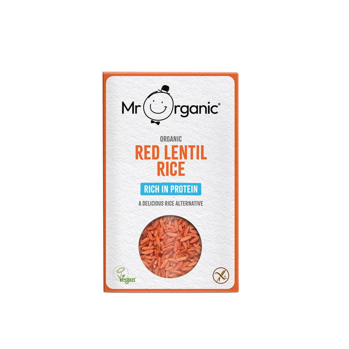 Mr Organic Red Lentil Rice 250g