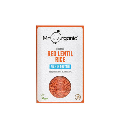 Mr Organic Red Lentil Rice 250g
