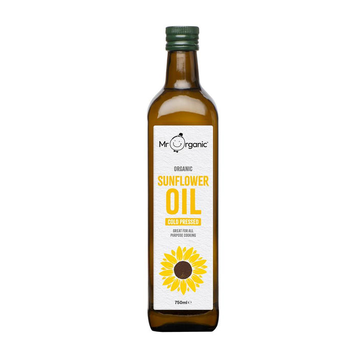 Mr Organic Italian Sunflower Oil 750ml