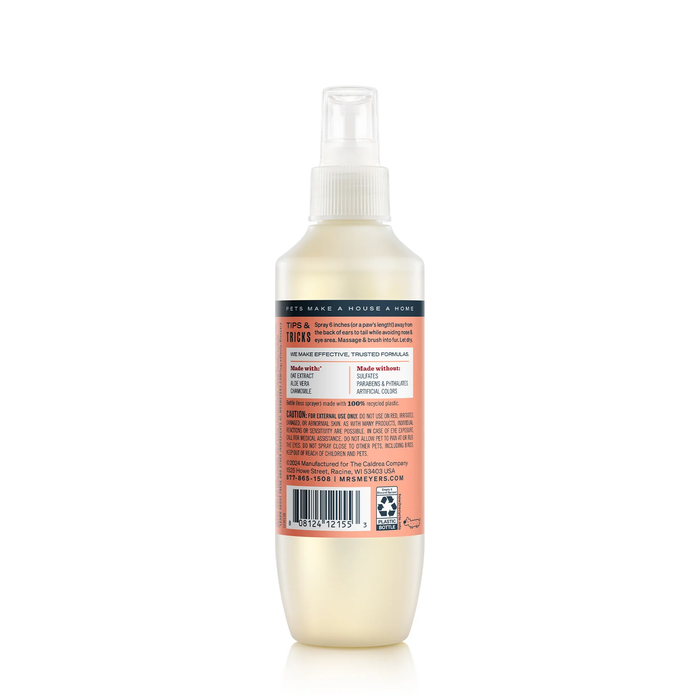 Mrs Meyer's Dog Deodorizing Spritz White Peach 236ml
