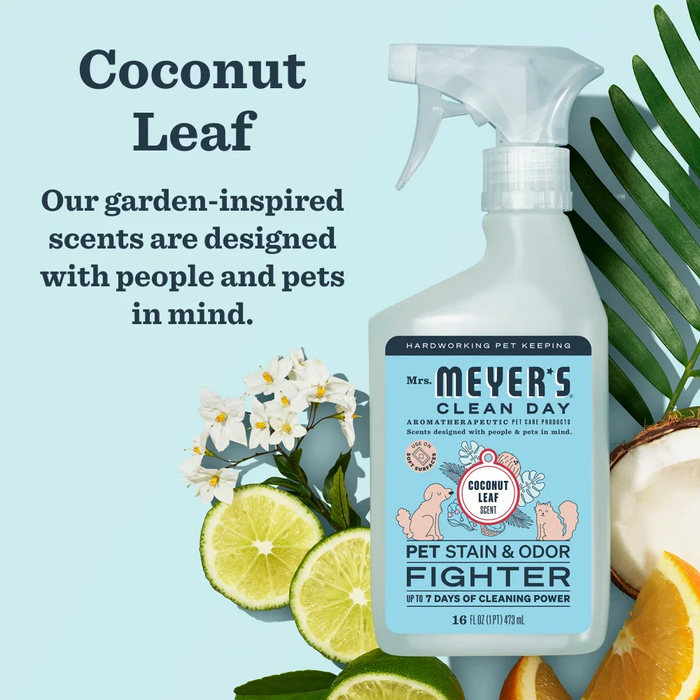Mrs Meyer's Pet Stain & Odor fighter Coconut Leaf 473ml