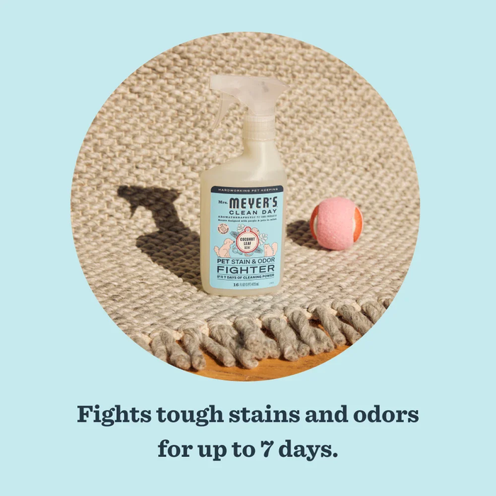 Mrs Meyer's Pet Stain & Odor fighter Coconut Leaf 473ml