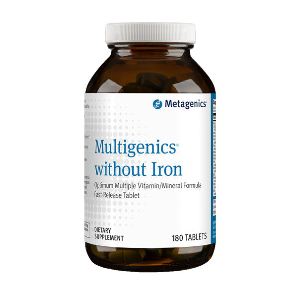Multigenics W/O Iron 180ct Ortho Molecular