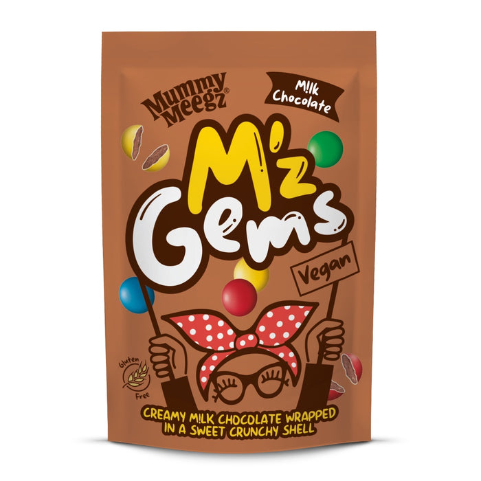 Mummy Meegz M'z Gems Chocolate Sharing Bag 80g