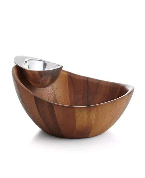 Nambe Harmony Chip & Dip