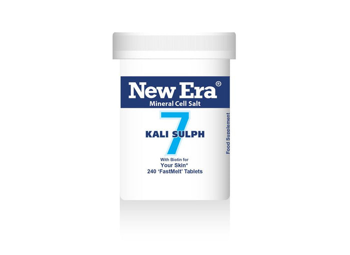 No.7 Kali. Sulph. for skin. 240 tabs