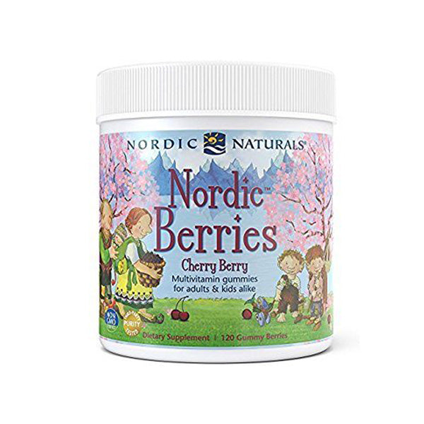 Nordic Berries Gummies 120ct (Cherry Berry)