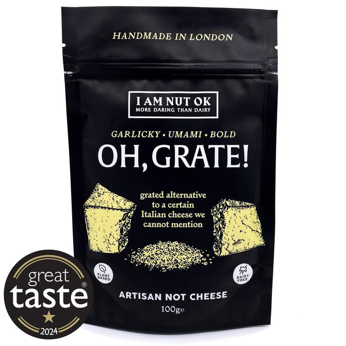 Oh Grate! - Grated Italian Vegan Cheese 100g