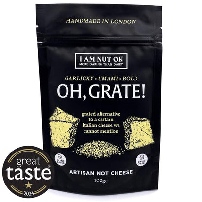 Oh Grate! - Grated Italian Vegan Cheese 100g