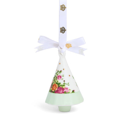 Old Country Roses Christmas Hanging Ornament Tree