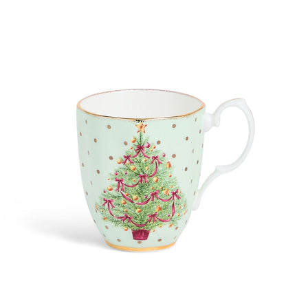 Old Country Roses Christmas Mug