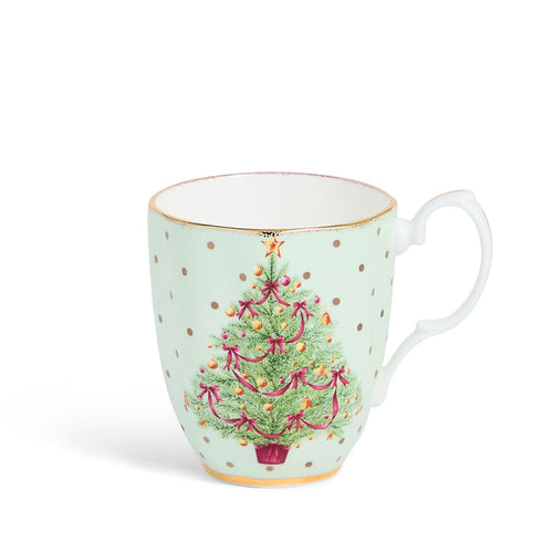 Old Country Roses Christmas Mug