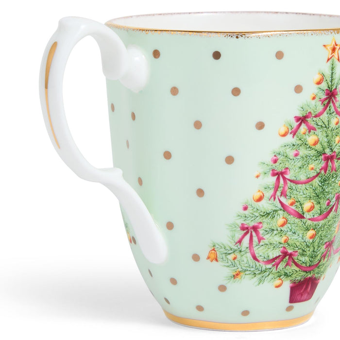 Old Country Roses Christmas Mug