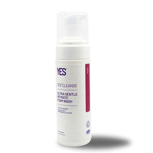 organic ultra-gentle intimate foam wash with Rosa Damascena 150ml