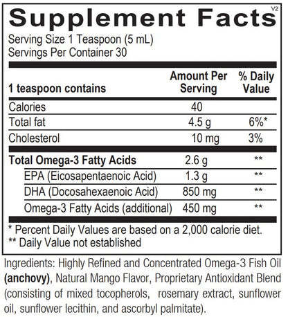 Orthomega Liquid 5.07oz Ortho Molecular