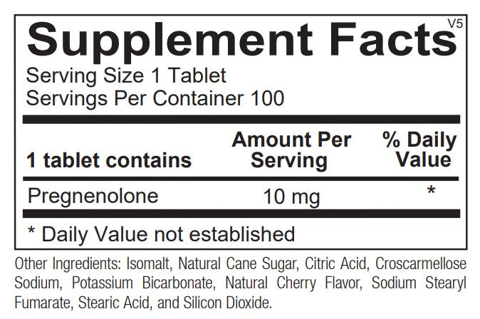 Pregnenolone 100ct Ortho Molecular