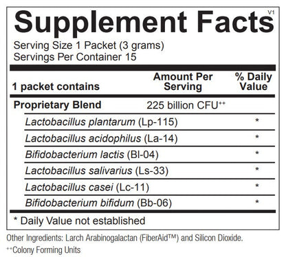 Probiotic 225 15ct Ortho Molecular