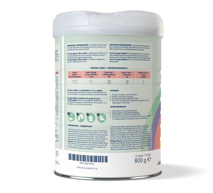 Pure Goat Follow-on Formula 3 800g