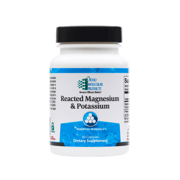Reacted Magnesium Potassium 60ct Ortho Molecular