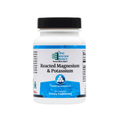 Reacted Magnesium Potassium 60ct Ortho Molecular