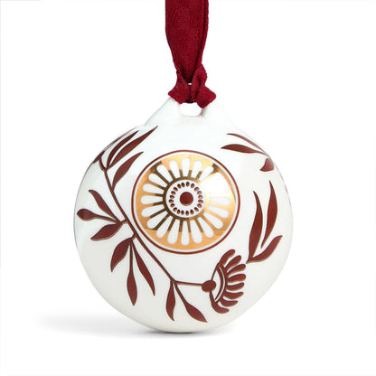 Red Splendour Ornament Pair