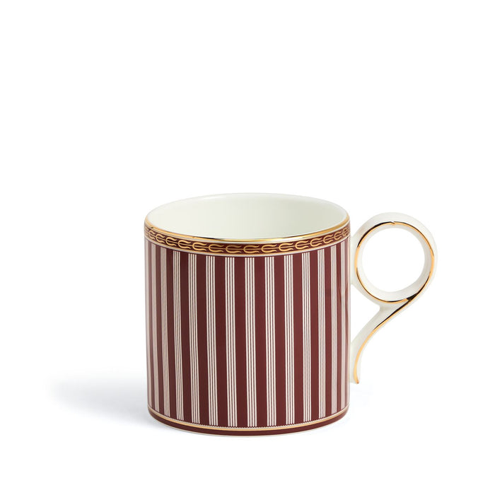 Red Splendour Striped Mug