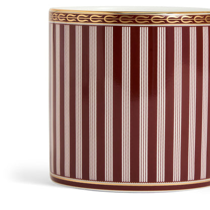 Red Splendour Striped Mug