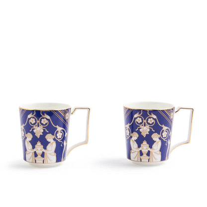 Renaissance Accents Gold Mug Set of 2
