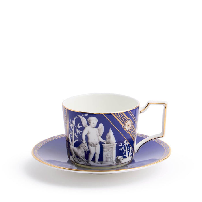 Renaissance Gold Teacup & Saucer Accents