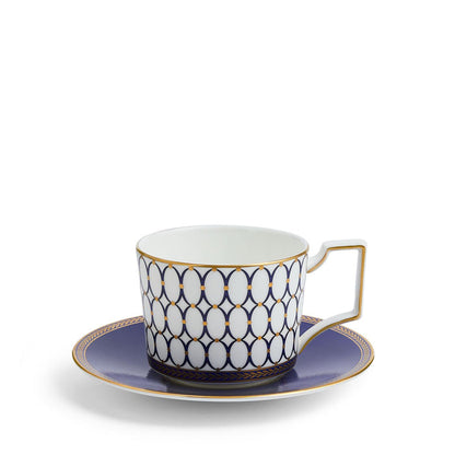 Renaissance Gold Teacup & Saucer