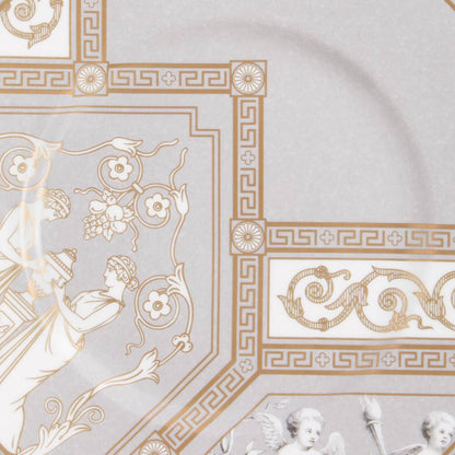 Renaissance Grey Plate